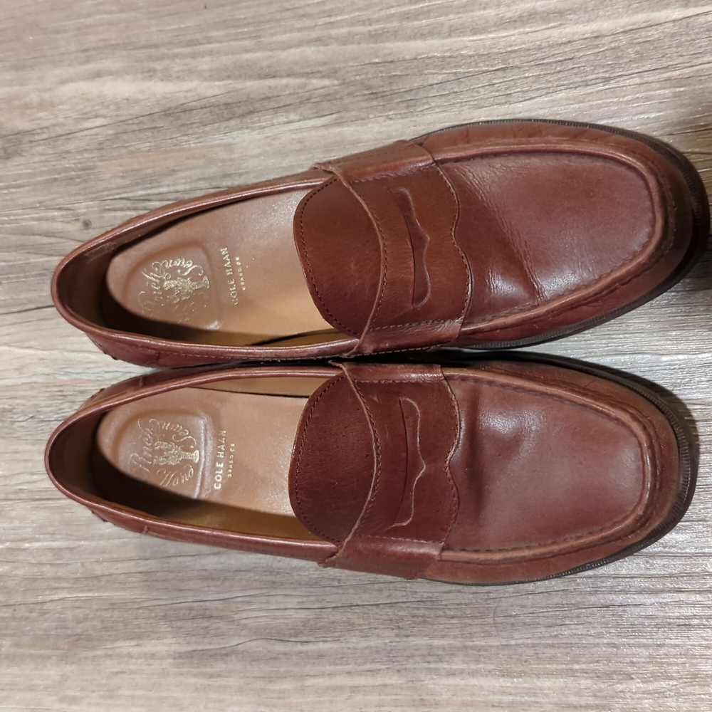 Cole Haan Leather Loafers (Men's 8.5)